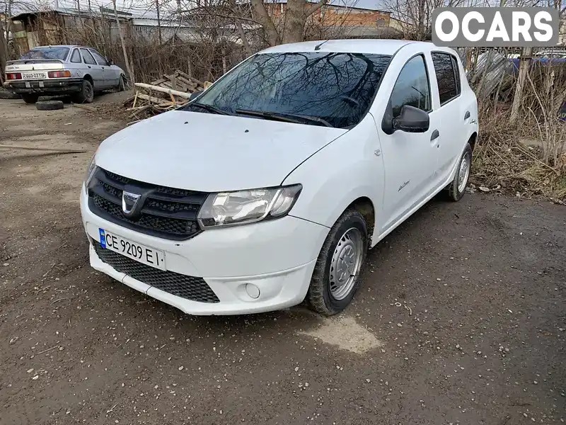 Хэтчбек Dacia Sandero 2014 1.15 л. Ручная / Механика обл. Черновицкая, Черновцы - Фото 1/14