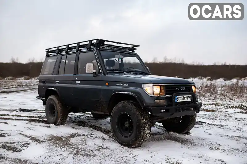 Внедорожник / Кроссовер Toyota Land Cruiser 1994 3 л. Ручная / Механика обл. Львовская, Львов - Фото 1/21