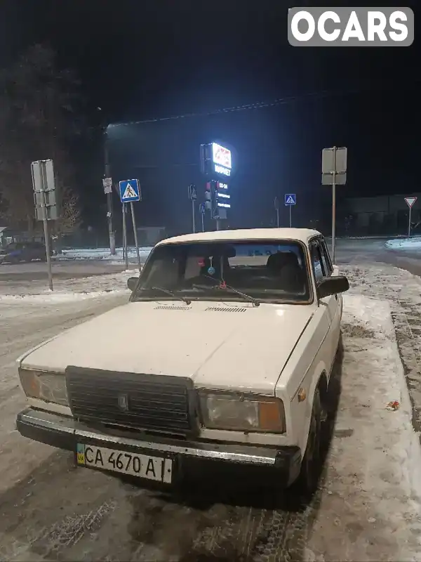 Седан ВАЗ / Lada 2107 1988 1.3 л. Ручна / Механіка обл. Черкаська, Умань - Фото 1/8