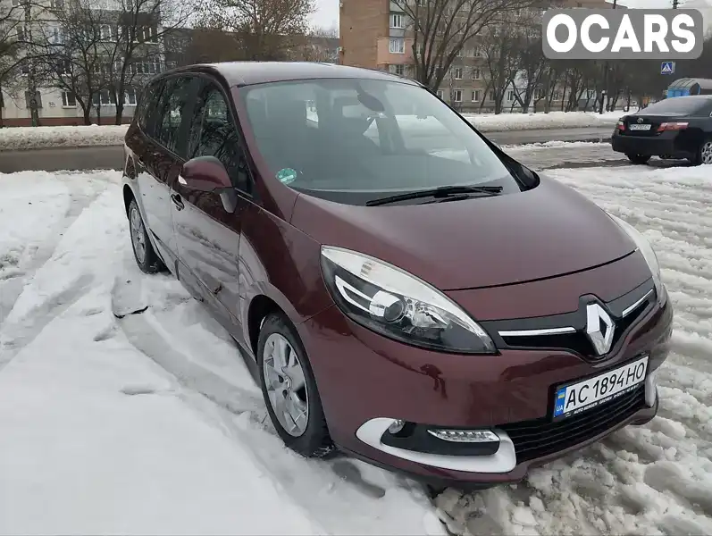 Мінівен Renault Grand Scenic 2014 1.5 л. Ручна / Механіка обл. Сумська, Конотоп - Фото 1/21