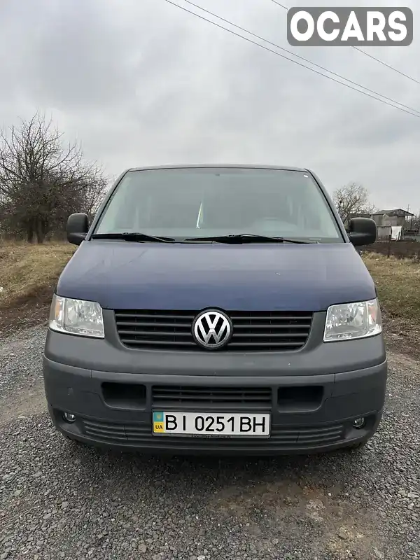 Минивэн Volkswagen Transporter 2006 1.9 л. Ручная / Механика обл. Полтавская, Великая Багачка - Фото 1/14