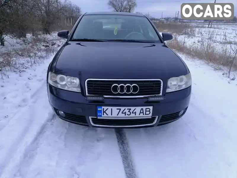 Седан Audi A4 2003 1.6 л. Ручна / Механіка обл. Київська, Бровари - Фото 1/21