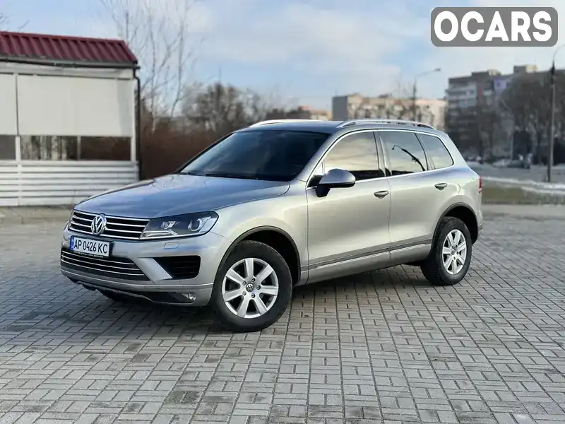 Позашляховик / Кросовер Volkswagen Touareg 2017 3 л. Автомат обл. Запорізька, Запоріжжя - Фото 1/21