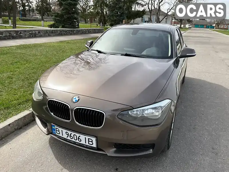 Хетчбек BMW 1 Series 2012 1.6 л. Ручна / Механіка обл. Полтавська, Зіньків - Фото 1/21