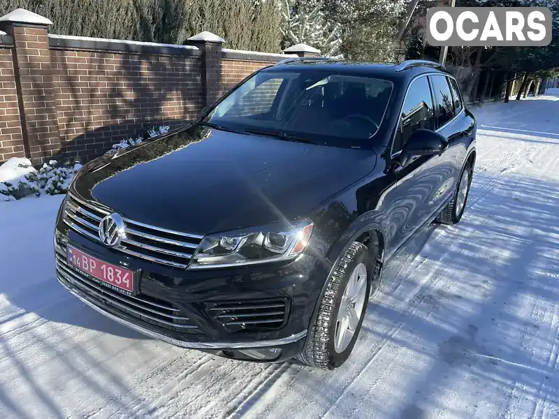 Внедорожник / Кроссовер Volkswagen Touareg 2015 3 л. Автомат обл. Львовская, Львов - Фото 1/21