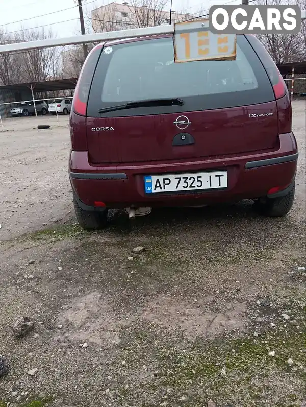 Хэтчбек Opel Corsa 2004 1.23 л. Ручная / Механика обл. Запорожская, Запорожье - Фото 1/12