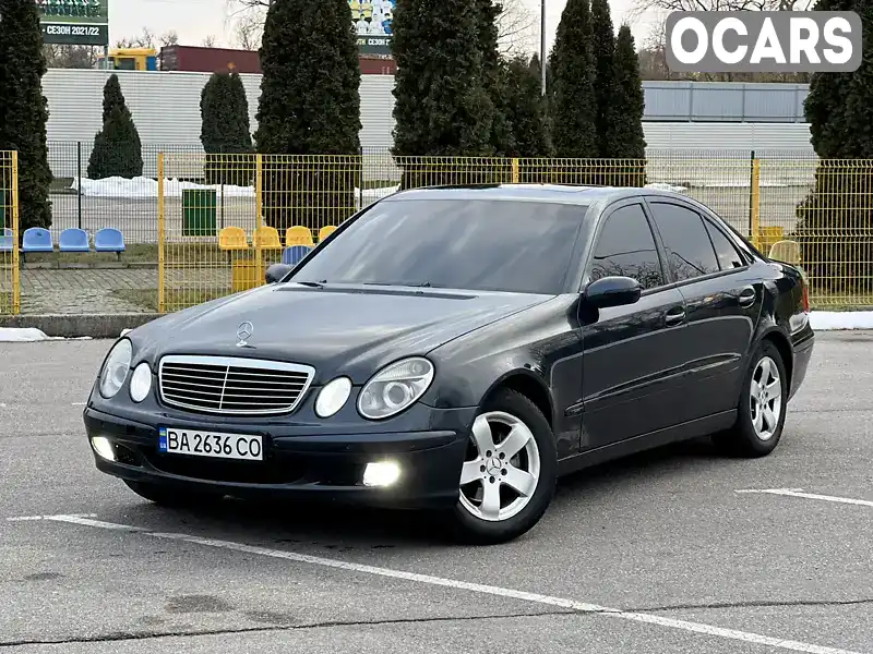 Седан Mercedes-Benz E-Class 2003 1.8 л. Ручна / Механіка обл. Кіровоградська, Олександрія - Фото 1/11