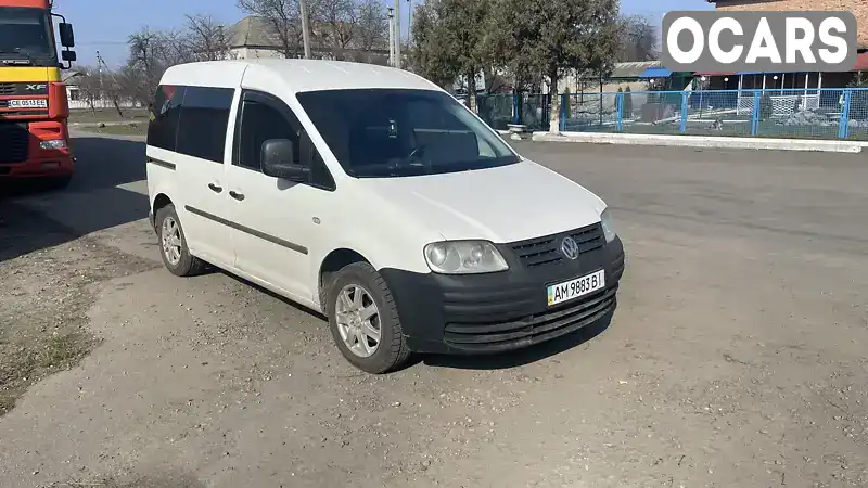 Минивэн Volkswagen Caddy 2005 2 л. Ручная / Механика обл. Черкасская, Умань - Фото 1/21