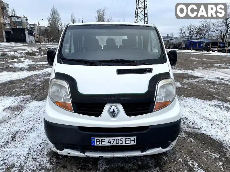 Мінівен Renault Trafic 2008 2 л. Ручна / Механіка обл. Миколаївська, Миколаїв - Фото 1/21