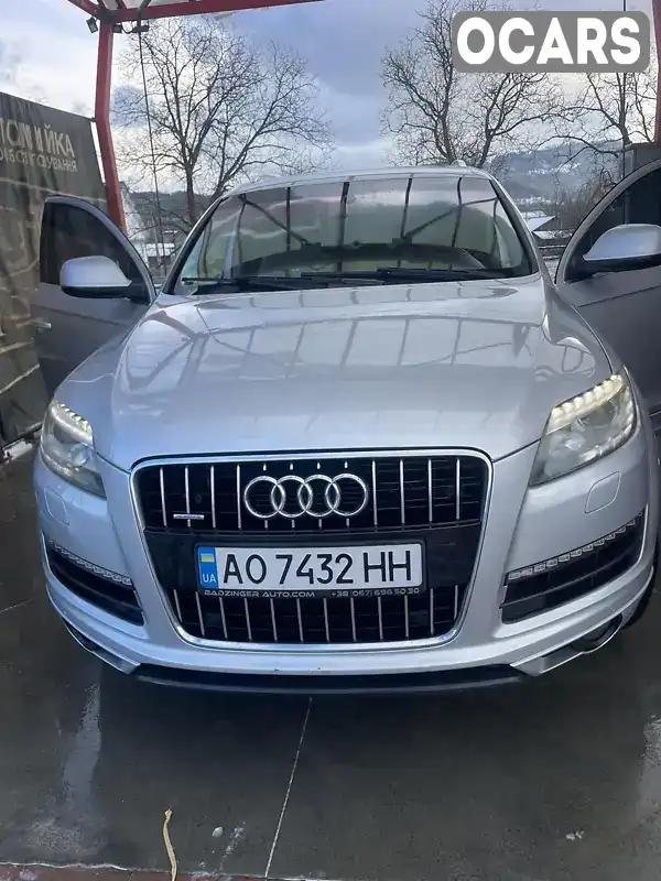 Позашляховик / Кросовер Audi Q7 2010 2.97 л. обл. Закарпатська, Тячів - Фото 1/12