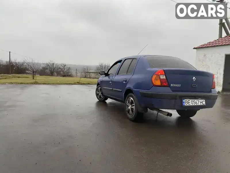 Седан Renault Clio Symbol 2003 1.39 л. обл. Миколаївська, Первомайськ - Фото 1/6