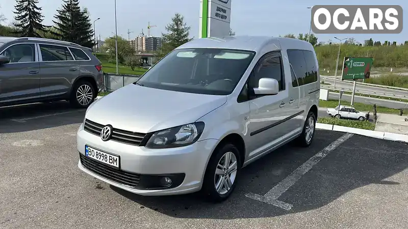 Минивэн Volkswagen Caddy 2015 1.6 л. Автомат обл. Тернопольская, Тернополь - Фото 1/21