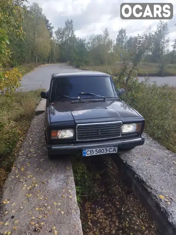 Седан ВАЗ / Lada 2107 1986 1.5 л. Ручная / Механика обл. Черниговская, Прилуки - Фото 1/9