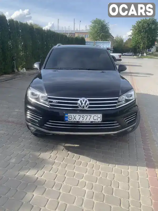 Внедорожник / Кроссовер Volkswagen Touareg 2015 4.13 л. Автомат обл. Хмельницкая, Дунаевцы - Фото 1/21