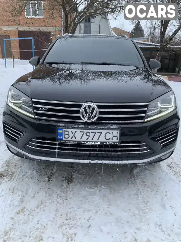 Позашляховик / Кросовер Volkswagen Touareg 2015 4.13 л. Автомат обл. Хмельницька, Дунаївці - Фото 1/9