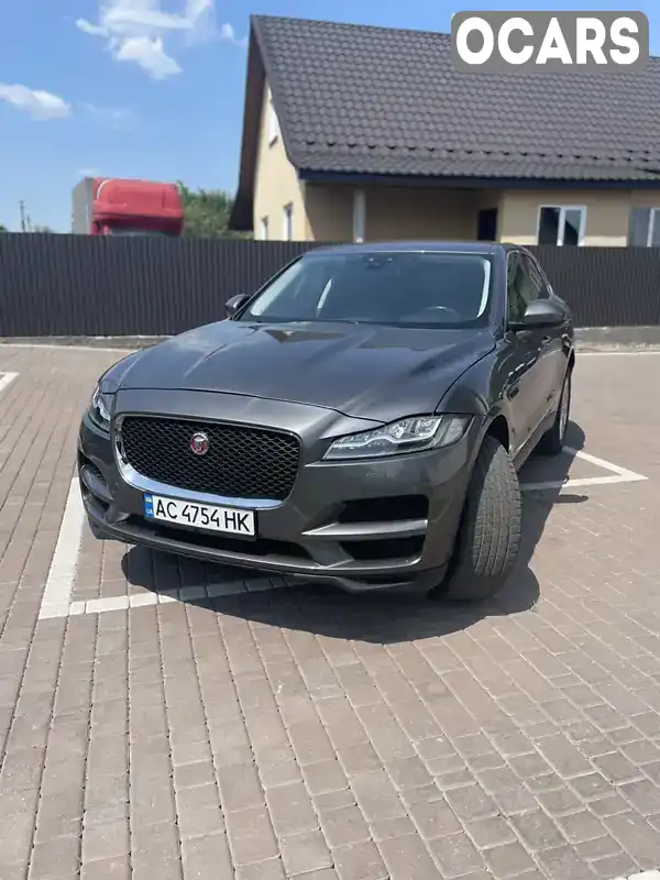 Внедорожник / Кроссовер Jaguar F-Pace 2016 2 л. Автомат обл. Волынская, Ковель - Фото 1/21