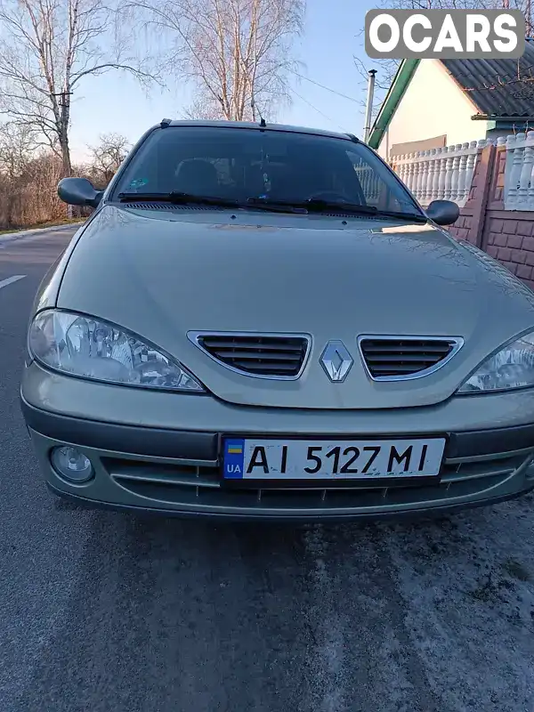 Хэтчбек Renault Megane 2002 1.4 л. Ручная / Механика обл. Киевская, Барышевка - Фото 1/21