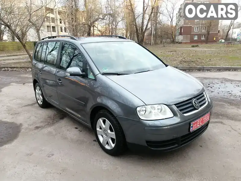 Мінівен Volkswagen Touran 2006 1.6 л. Ручна / Механіка обл. Чернігівська, Чернігів - Фото 1/15