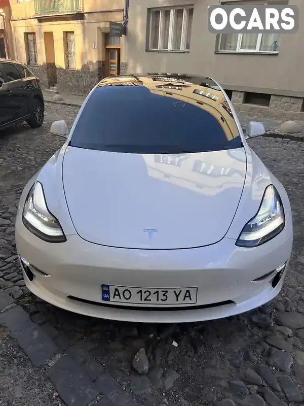 Седан Tesla Model 3 2019 null_content л. Автомат обл. Закарпатська, Ужгород - Фото 1/21