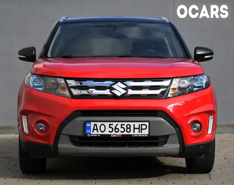 Позашляховик / Кросовер Suzuki Vitara 2016 1.6 л. Автомат обл. Закарпатська, Ужгород - Фото 1/11