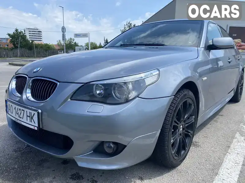 Седан BMW 5 Series 2006 3 л. Автомат обл. Закарпатська, Ужгород - Фото 1/13