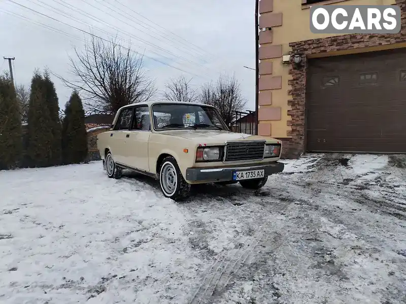 Седан ВАЗ / Lada 2107 1982 1.5 л. Ручна / Механіка обл. Київська, Кагарлик - Фото 1/14