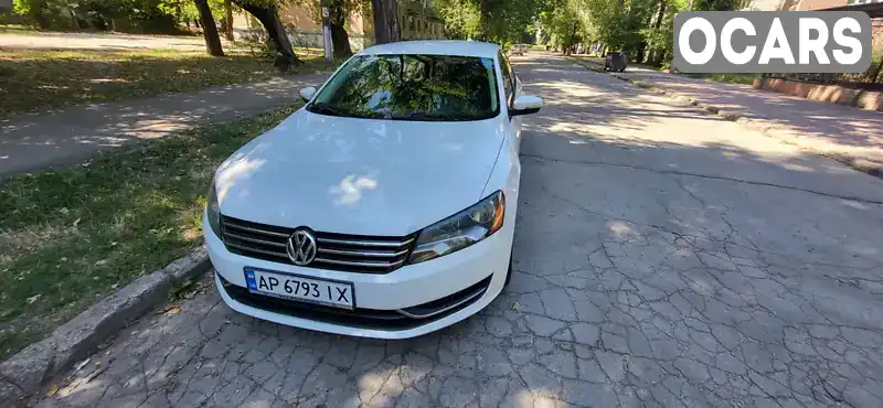 Седан Volkswagen Passat 2013 1.8 л. Автомат обл. Запорізька, Запоріжжя - Фото 1/8