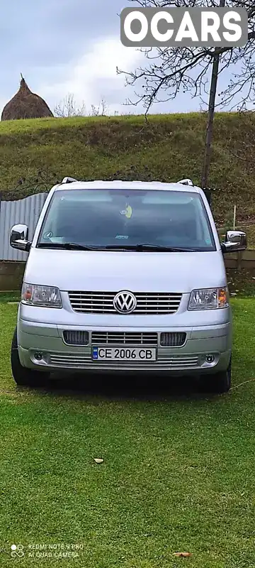 Мінівен Volkswagen Transporter 2006 2.5 л. Ручна / Механіка обл. Чернівецька, Чернівці - Фото 1/21