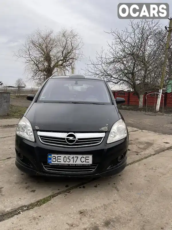 Мінівен Opel Zafira 2008 1.91 л. Ручна / Механіка обл. Миколаївська, Новий Буг - Фото 1/16