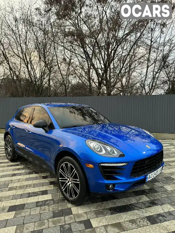 Позашляховик / Кросовер Porsche Macan 2016 1.98 л. Автомат обл. Закарпатська, Ужгород - Фото 1/16