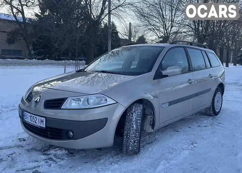 Універсал Renault Megane 2006 1.6 л. Ручна / Механіка обл. Полтавська, Лубни - Фото 1/21