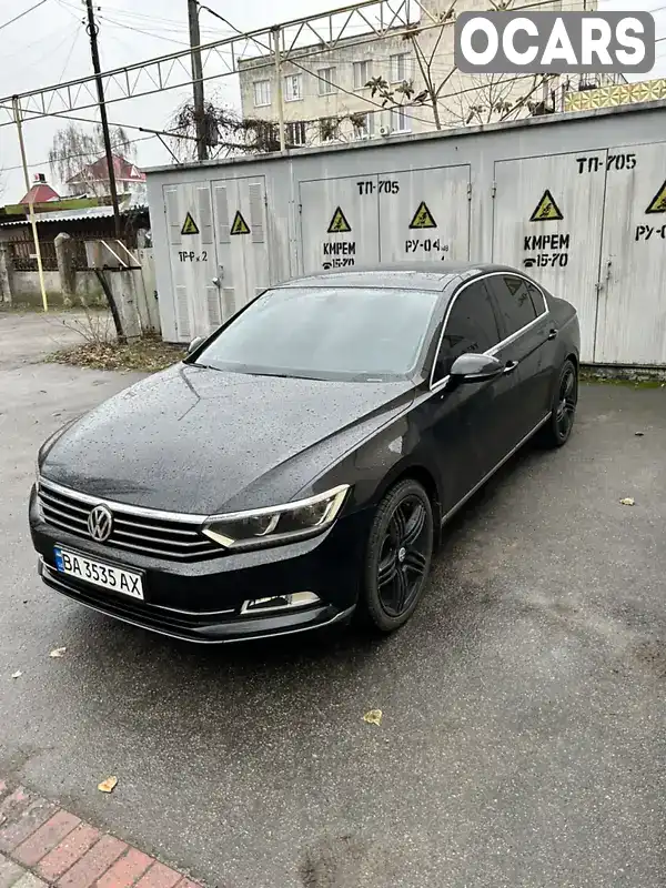 Седан Volkswagen Passat 2015 2 л. Автомат обл. Кировоградская, Кропивницкий (Кировоград) - Фото 1/21