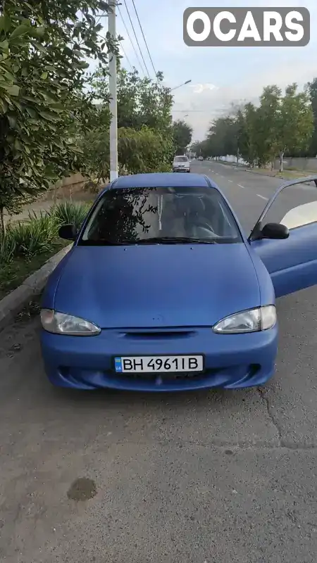 Ліфтбек Hyundai Accent 1996 1.3 л. Ручна / Механіка обл. Одеська, Ізмаїл - Фото 1/3