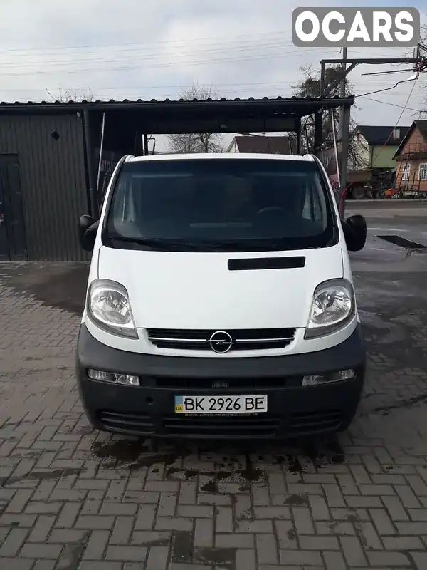 Мінівен Opel Vivaro 2004 1.9 л. Ручна / Механіка обл. Рівненська, Острог - Фото 1/9