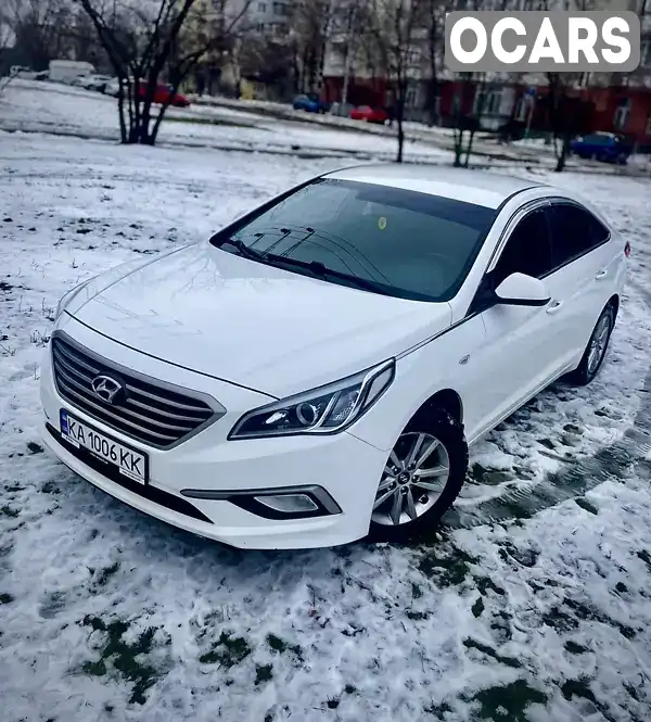 Седан Hyundai Sonata 2016 2 л. Автомат обл. Киевская, Киев - Фото 1/21