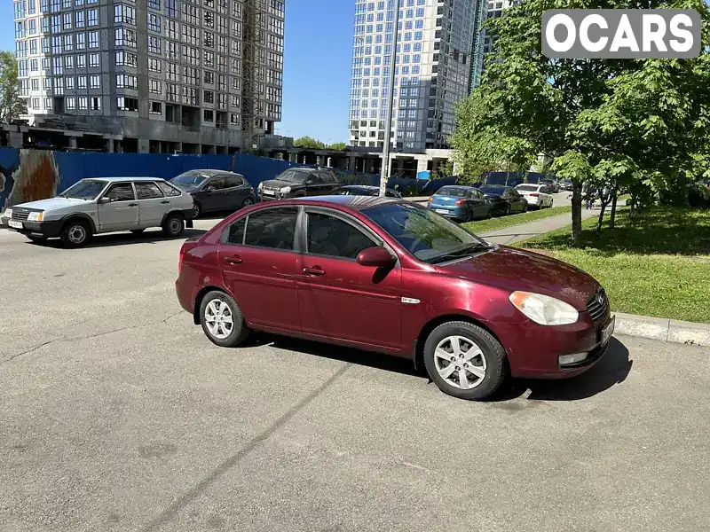 Седан Hyundai Accent 2008 1.6 л. Ручная / Механика обл. Киевская, Киев - Фото 1/13