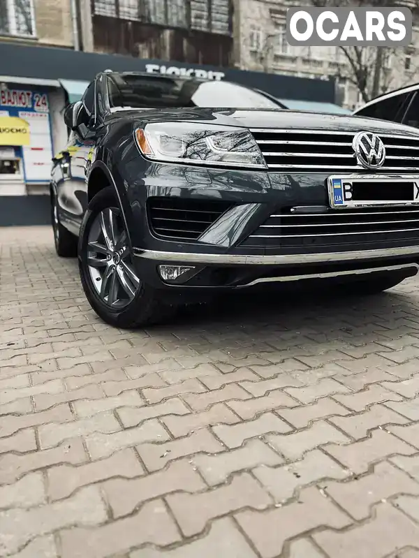 Позашляховик / Кросовер Volkswagen Touareg 2015 3.6 л. Автомат обл. Одеська, Одеса - Фото 1/21