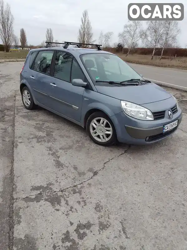 Минивэн Renault Scenic 2005 1.6 л. Ручная / Механика обл. Черкасская, Канев - Фото 1/20