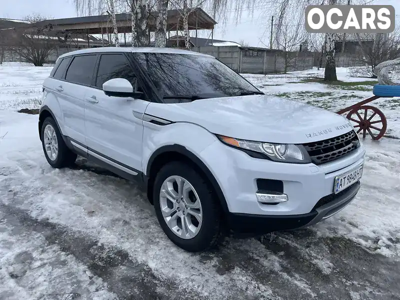 Внедорожник / Кроссовер Land Rover Range Rover Evoque 2015 2 л. Автомат обл. Черниговская, Бобровица - Фото 1/21