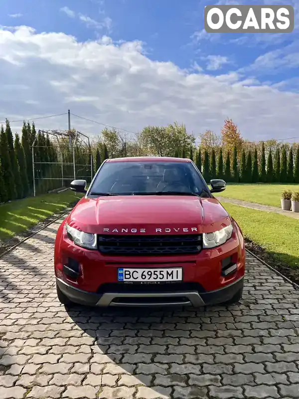 Позашляховик / Кросовер Land Rover Range Rover Evoque 2012 2 л. Автомат обл. Львівська, Львів - Фото 1/19