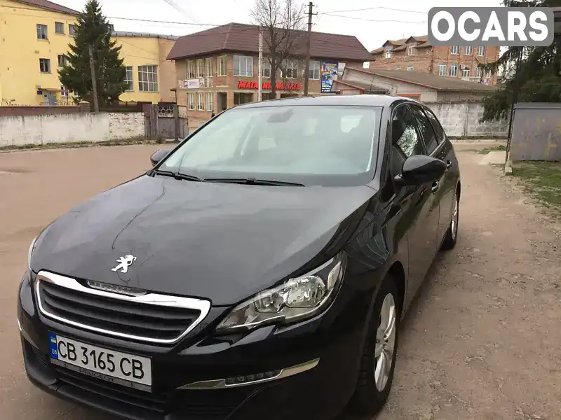 Універсал Peugeot 308 2015 1.56 л. Ручна / Механіка обл. Чернігівська, Ічня - Фото 1/21