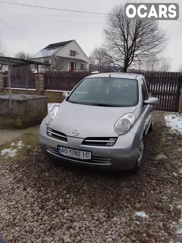 Хетчбек Nissan Micra 2006 1.39 л. Автомат обл. Закарпатська, Тячів - Фото 1/21