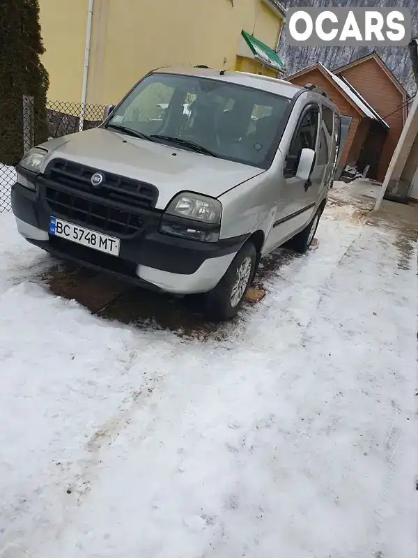 Минивэн Fiat Doblo 2001 1.9 л. Ручная / Механика обл. Львовская, Турка - Фото 1/9