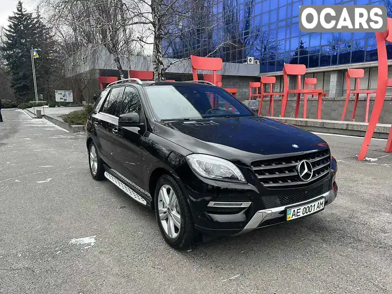 Позашляховик / Кросовер Mercedes-Benz M-Class 2013 3.5 л. Автомат обл. Дніпропетровська, Дніпро (Дніпропетровськ) - Фото 1/21