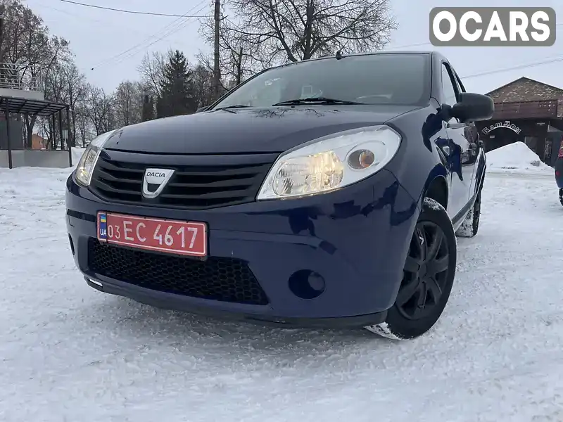 Хетчбек Dacia Sandero 2009 1.4 л. Ручна / Механіка обл. Чернігівська, Бахмач - Фото 1/21