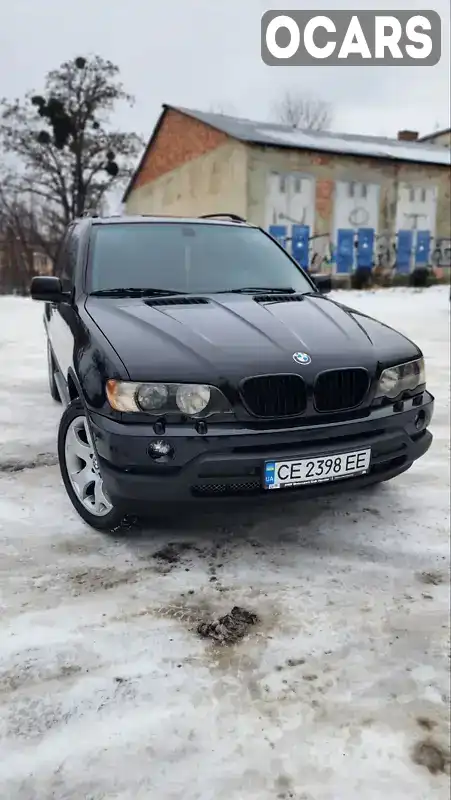 Внедорожник / Кроссовер BMW X5 2003 3 л. Автомат обл. Черновицкая, Черновцы - Фото 1/21