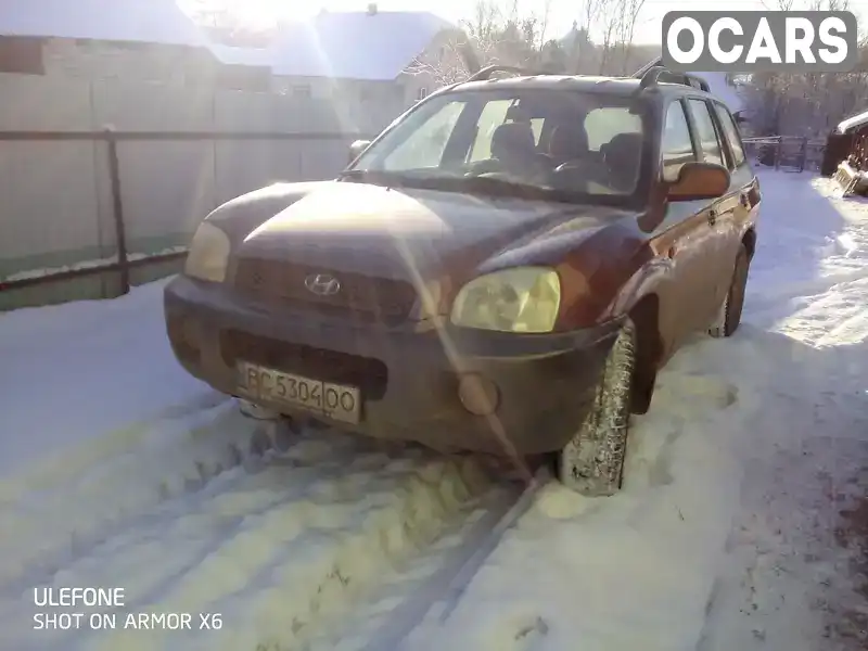 Позашляховик / Кросовер Hyundai Santa FE 2001 2.35 л. Ручна / Механіка обл. Львівська, Львів - Фото 1/3