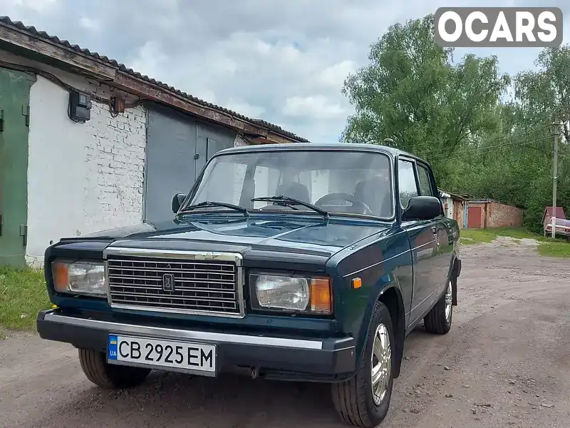 Седан ВАЗ / Lada 2107 2009 1.45 л. Ручная / Механика обл. Черниговская, Нежин - Фото 1/11