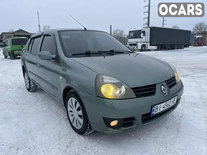 Седан Renault Clio Symbol 2008 1.39 л. Ручная / Механика обл. Полтавская, Полтава - Фото 1/21