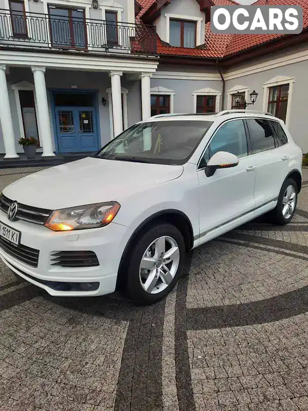 Внедорожник / Кроссовер Volkswagen Touareg 2013 3.6 л. Автомат обл. Львовская, Новояворовск - Фото 1/10